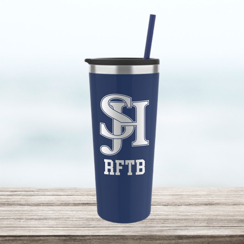 SJHHS "RFTB"- 22 oz Tumbler - Navy Blue