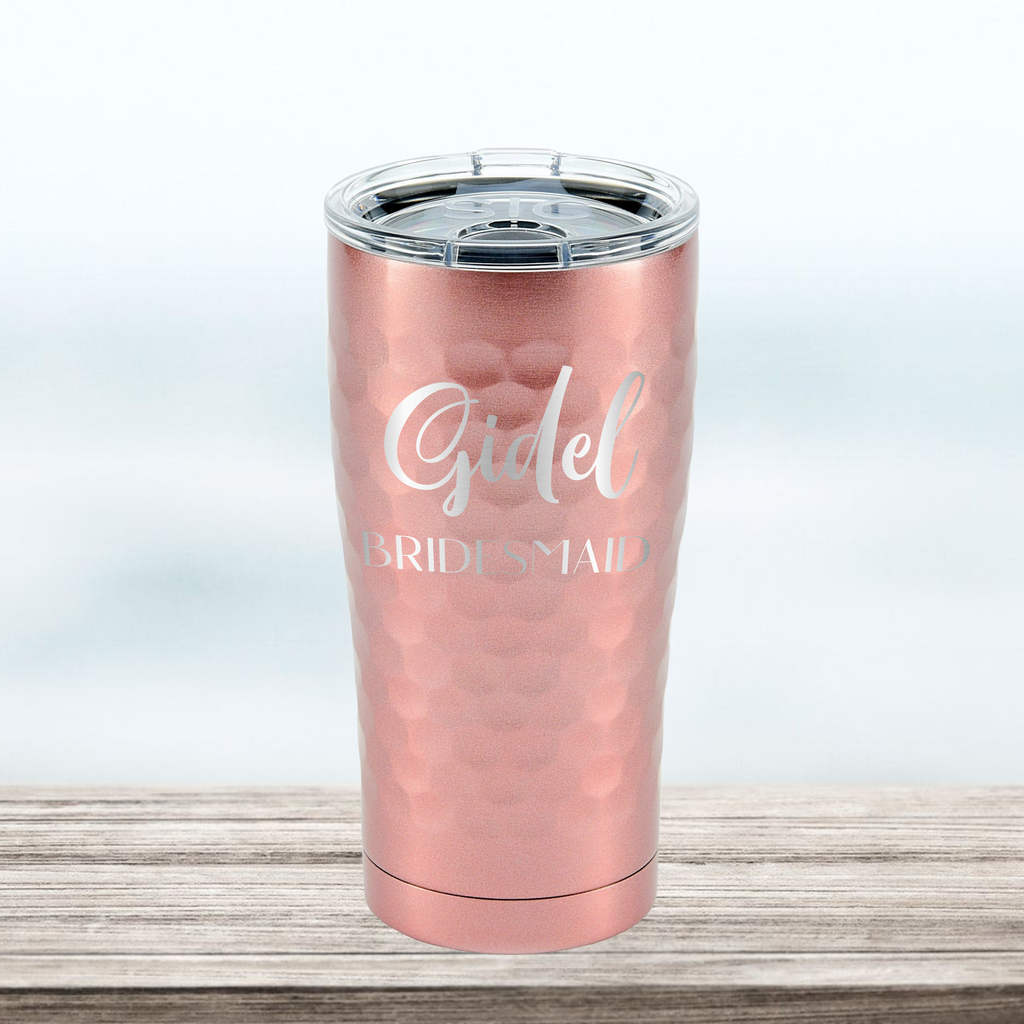 PERSONALIZED | 20 oz Engraved Tumbler with Lid