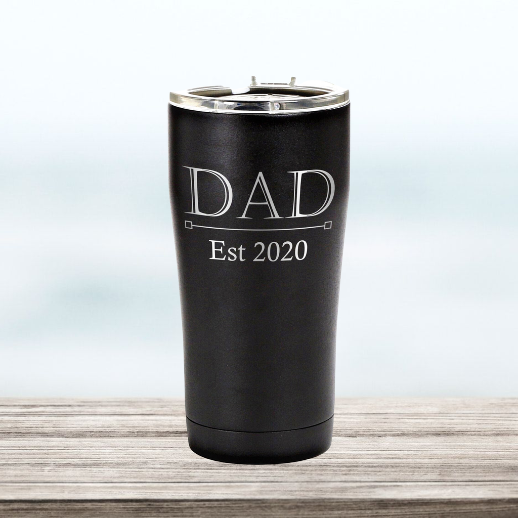 PERSONALIZED | 20 oz Engraved Tumbler with Lid