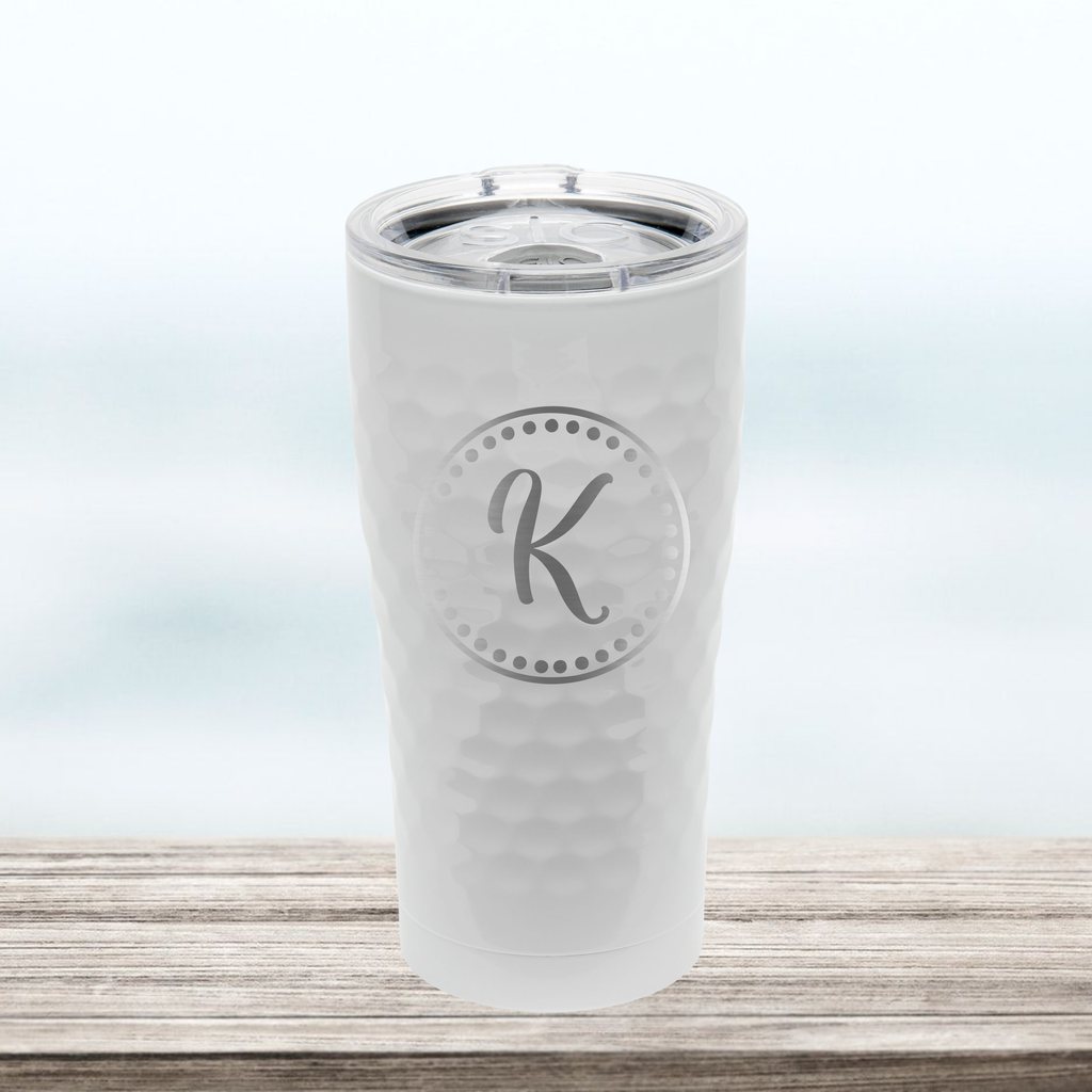 Groomsman & Bridesmaid | 20 oz Engraved Tumbler with Lid | Personalized