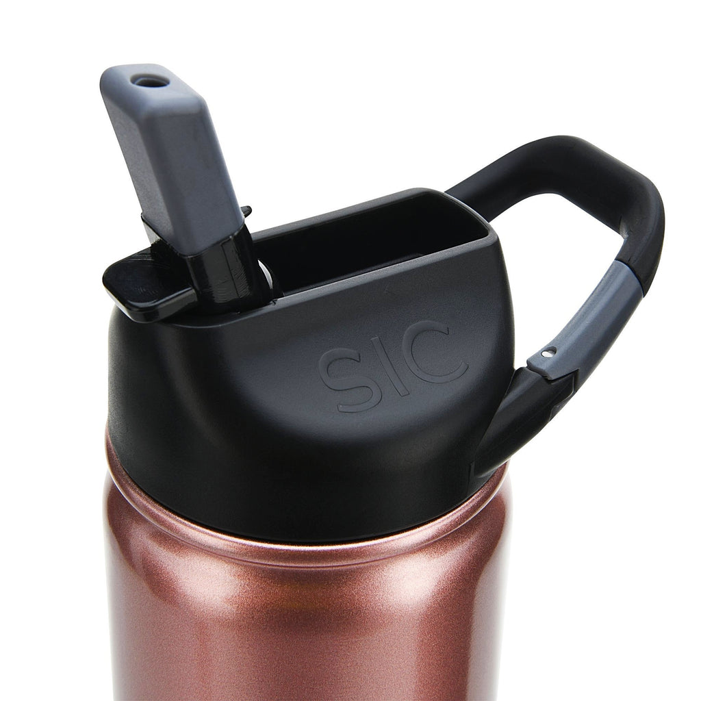 Summer Lovin' | Engraved 27 oz Stainless Steel Double-Walled Sports Water Bottle with Straw