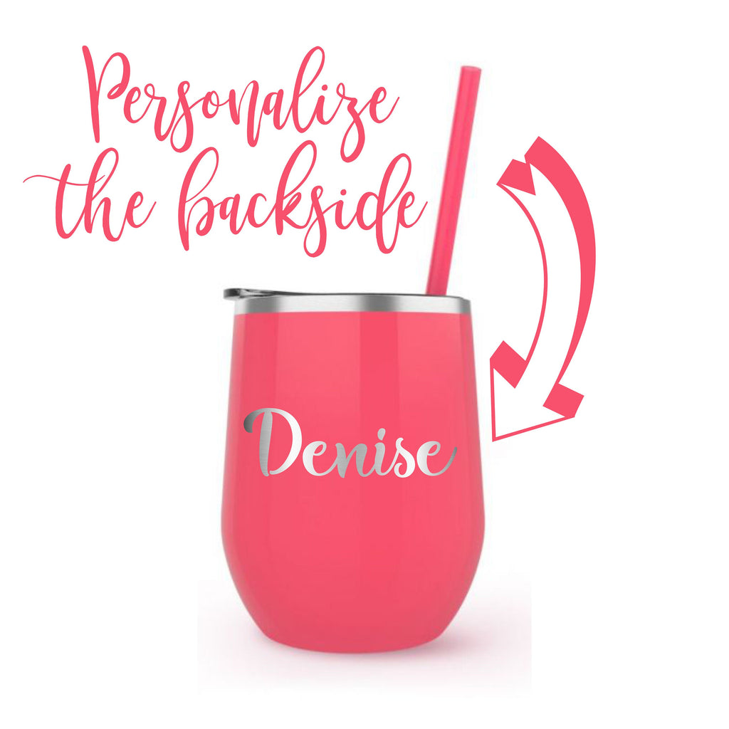 PERSONALIZED Custom | Wine Tumbler